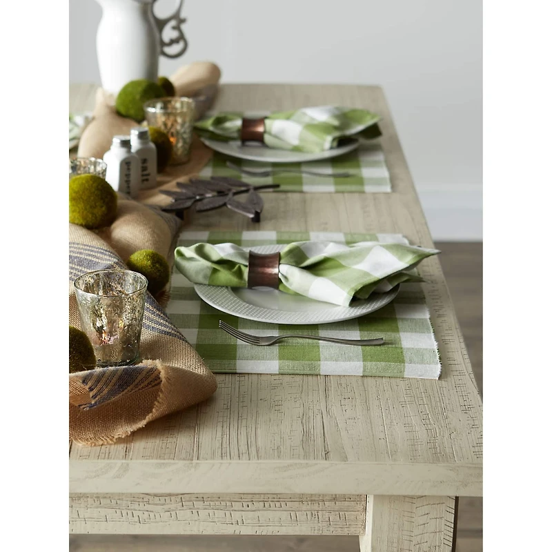 DII® Buffalo Check Ribbed Placemat