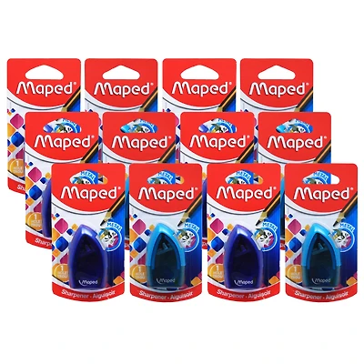 Maped® Tonic 1 Hole Sharpener, 12ct.