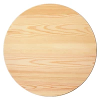 18" Unfinished Wooden Circle Plaque by Make Market®