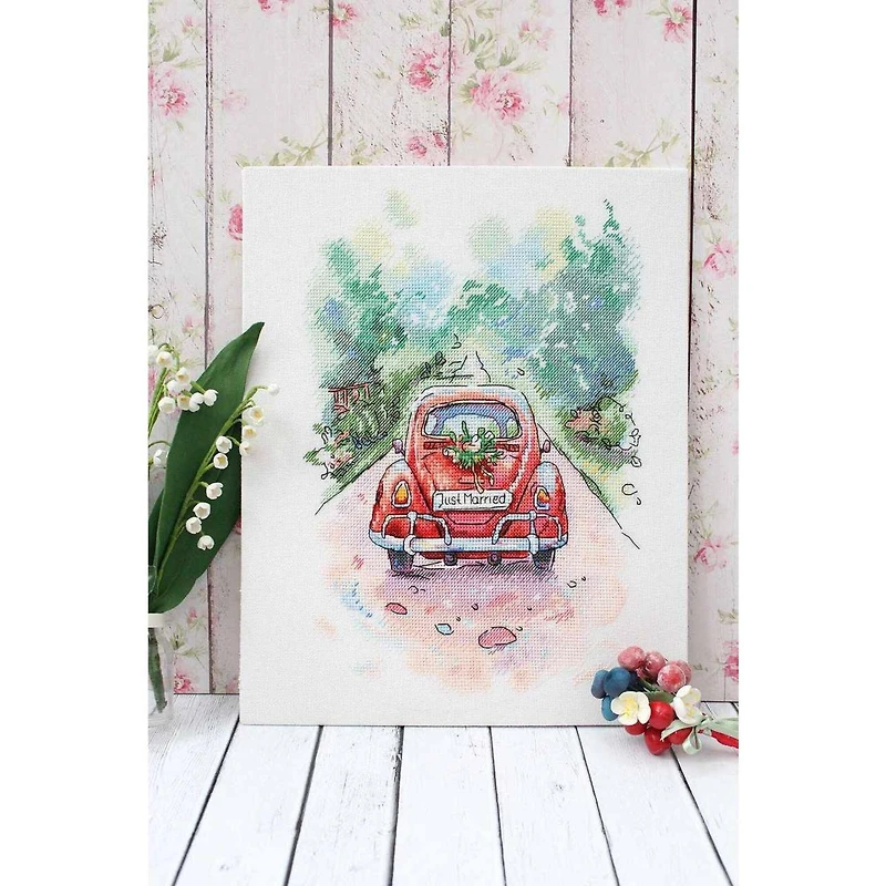 MP Studia Romantic Journey Cross Stitch Kit