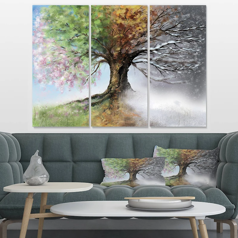 Designart - Tree with Four Seasons