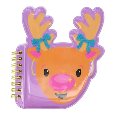 5.5" Reindeer Puffer Notebook by Creatology™