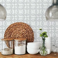 RoomMates Interlocking Circle Tile Backsplash Giant Decals
