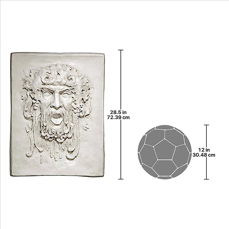 Design Toscano Opimus Grape God Wall Plaque