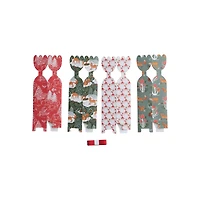 Hello Honey® 10.75" Holiday Woodland Flora & Fauna Paper Gift Box Set