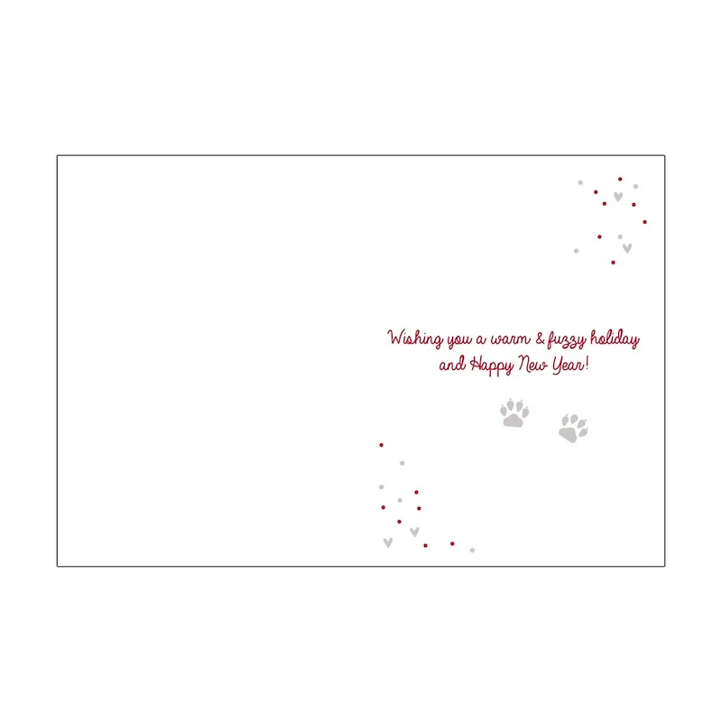 JAM Paper Puppy Love Holiday Assortment Cards & Matching Envelopes Set, 16ct.