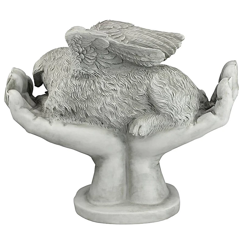 Design Toscano 15.5" In God's Hands Dog Memorial Statue