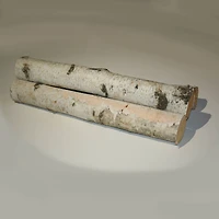 Wilson® Enterprises Large White Birch Logs Set, 3ct.