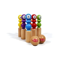 Fun2Give® Retr-Oh!™ Wooden Bowling Game