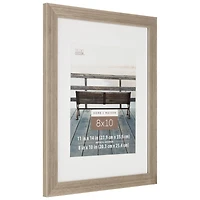 Home 8" x 10" Gray Frame with Mat by Studio Décor®