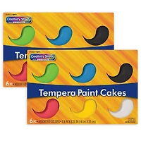 Creativity Street® Tempera Paint Cakes, 2 Packs of 6