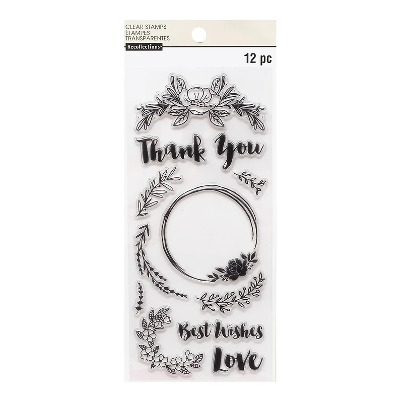Wreath Clear Stamps by Recollections™