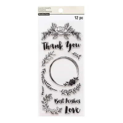 Wreath Clear Stamps by Recollections™