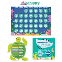 Creative Teaching Press® Sea Friends Calendar Set Bulletin Board Set
