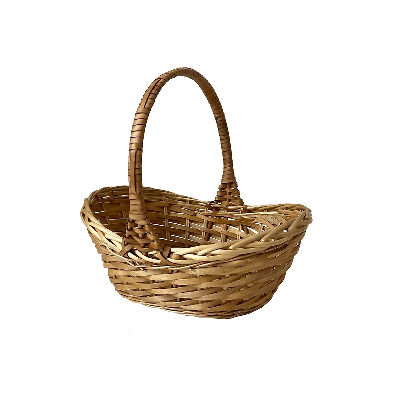 14.25" Chipwood & Willow Basket by Ashland