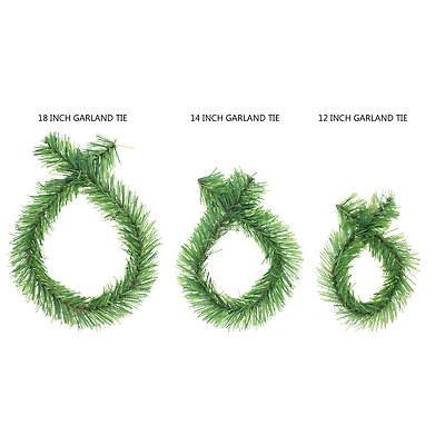 Haute Decor GarlandTies Noble Pine Assorted Ties