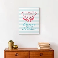 Chase Your Dreams 12" x 16" Canvas Wall Art