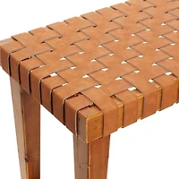 Brown Wood Rustic Bench