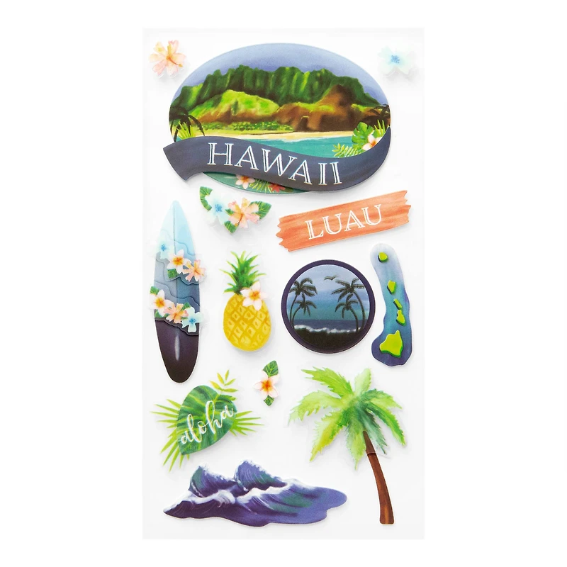 Hawaii Dimensional Stickers by Recollections™
