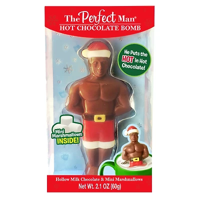 The Perfect Man® Santa Hot Chocolate Bomb