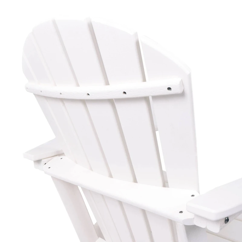 White Traditional Adirondack Chair