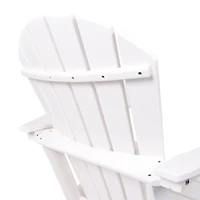 White Traditional Adirondack Chair