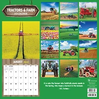 TF Publishing 2024 Tractors & Farm Life Wall Calendar
