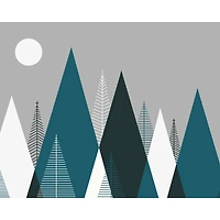 Ohpopsi Mountainscape Wall Mural