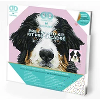 Diamond Dotz® Intermediate Say Hello to Zuzu Pre-Framed Diamond Painting Kit