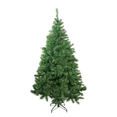 6ft. Pre-Lit Mixed Classic Pine Artificial Christmas Tree