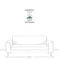 Slainte 16" x 20" Teak Hanging Canvas