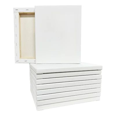 4 Packs: 10 ct. (40 total) 8" x 10" Super Value Canvas by Artist's Loft®