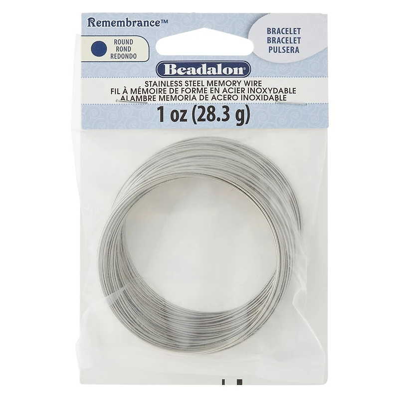 Beadalon® Remembrance™ Stainless Steel Memory Wire Bracelets