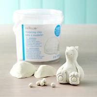 2lb. White Modeling Clay by Creatology™
