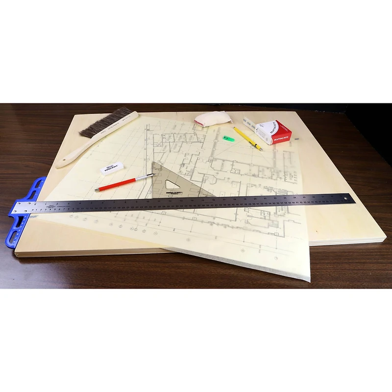 Pro Art® 6" Smoke 45/90 Triangle With Ink Edge & Finger Lift