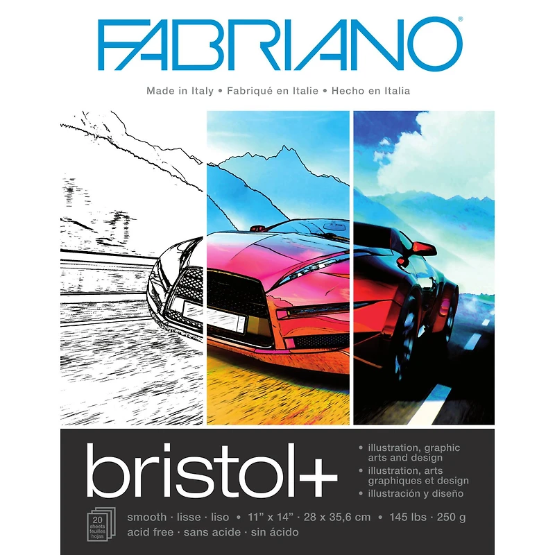 Fabriano® Bristol Pad, 11'' x 14''
