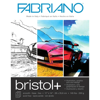 Fabriano® Bristol Pad, 11'' x 14''
