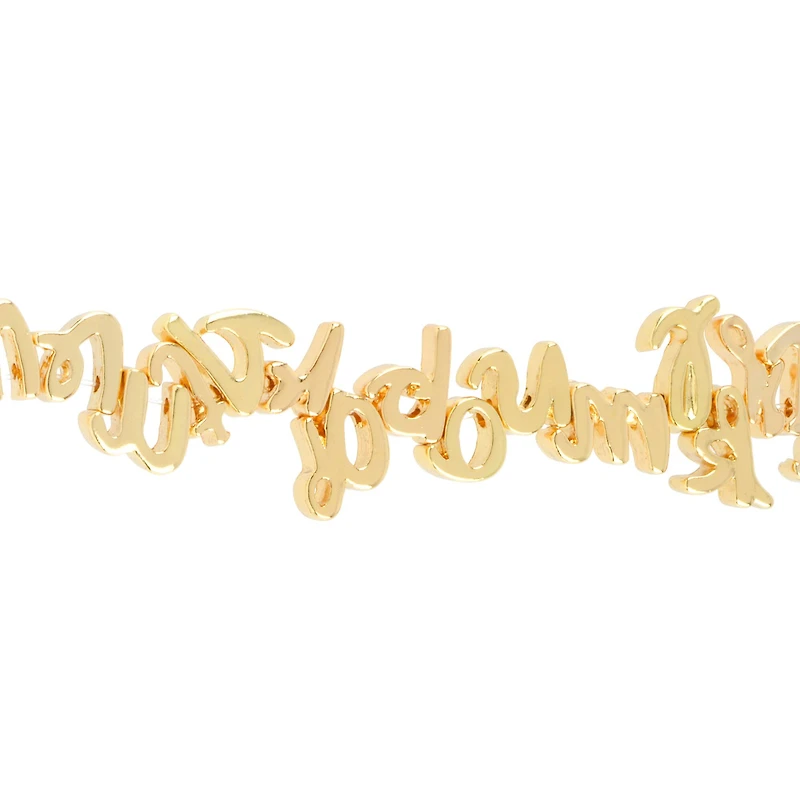 Gold Alphabet Beads by Bead Landing™