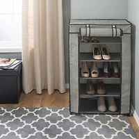 Simplify -Tier Shoe Organizer with Cover