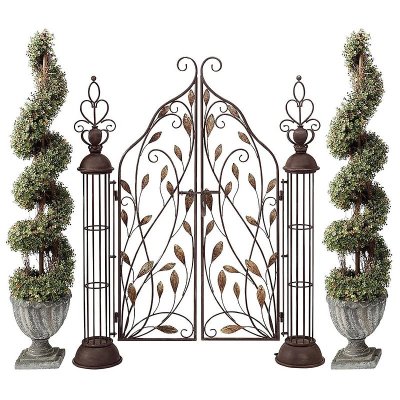 Design Toscano 5.5ft. The Princess' Entryway Metal Garden Gate