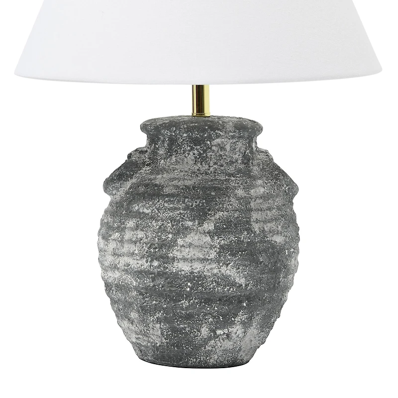 Hello Honey® Natural & Brown Hand-Woven Cotton & Jute Macramé Pillow with Fringe