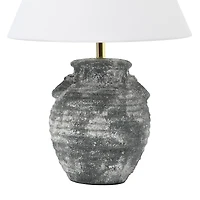 Hello Honey® Natural & Brown Hand-Woven Cotton & Jute Macramé Pillow with Fringe