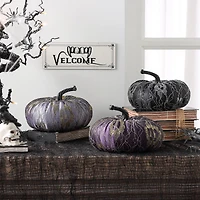 Assorted 7" Lace Net Tabletop Fabric Pumpkin, 1pc. by Ashland®