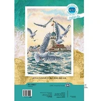 RTO With the Flavor of Salt, Wind & Sun Sea Birds Cross Stitch Kit