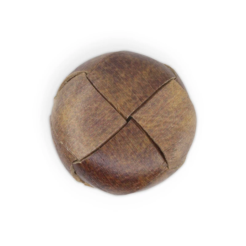 Dritz® 23mm Weaved Recycled Leather Round Shank Buttons, 3ct.