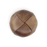 Dritz® 23mm Weaved Recycled Leather Round Shank Buttons, 3ct.