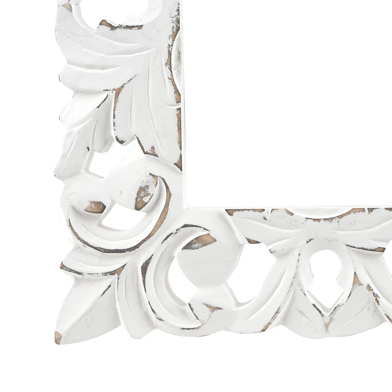 Expressions™ Whitewash Fleur-De-Lis Frame by Studio Décor®