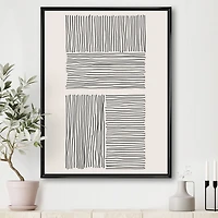 Designart - Minimal Geometric Lines And Squares IV