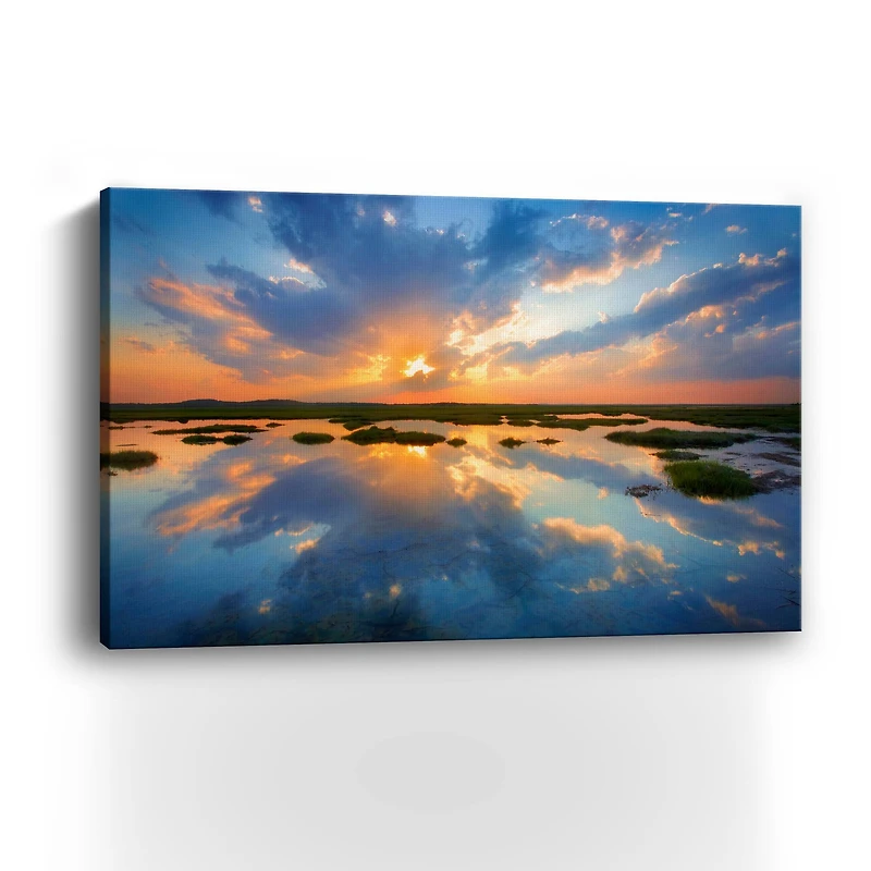 Plum Island Canvas Giclee