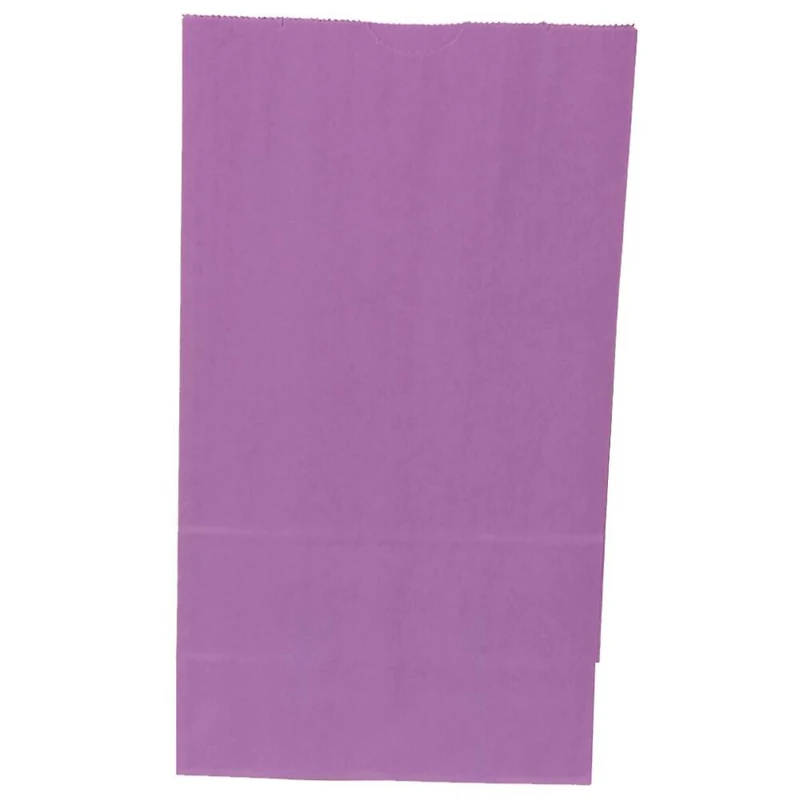 JAM Paper Purple Large Lunch Bags, 500ct.